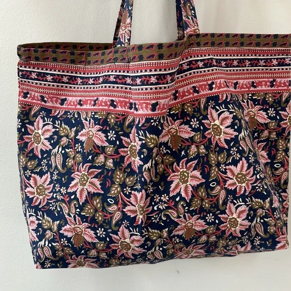 Sezane Floral Tote - Picture 3 of 5